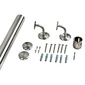 Dolle Handlauf-Set PS 502 (Edelstahl V2A, Silber, Länge: 1.500 mm) | BAUHAUS