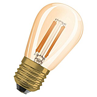Osram LED-Lampe Vintage Edition 1906 Birnenform E27 (4,8 W, 360 lm, Gold)