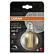 Osram LED-Lampe Vintage Edition 1906 Globe-Form 80 E27 (E27, Dimmbar, Warmweiß, 500 lm, 11 W) | BAUHAUS