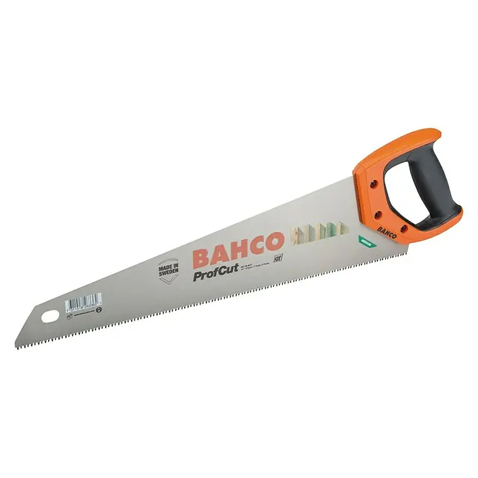 Bahco Komfort-Handsäge PC-19-GT7 - Blattlänge: 475 mm, Holz - Hier ist eine Bahco ProfCut Handsäge, perfekt für präzise Holzarbeiten und Heimwerkerprojekte, die eine zuverlässige Säge benötigen.