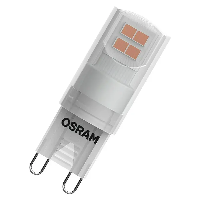 Osram LED-Lampe Pin G9 - G9, Nicht Dimmbar, Warmweiß, 180 lm, 19 W - Osram LED Lampe mit G4 Sockel und modernster LED-Technologie für eine effiziente und langlebige Beleuchtungslösung.