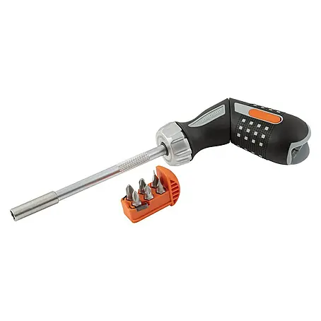 Bahco Schraubendreher-Set Mit Ratsche und Bit-Magazin 808050P