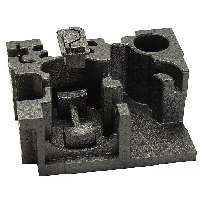 Bosch Professional Schaumstoffeinlage L-Boxx 238 - Passend für: GEX 125-150 AVE - Diagonale Ansicht