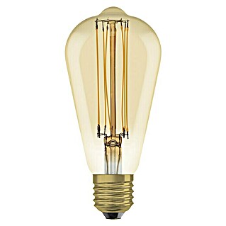 Osram LED-Lampe (E27, 8,8 W, 806 lm, Gold)