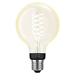 Philips Hue Lámpara LED Filamento blanco (7 W, Blanco cálido, G93, Intensidad regulable)