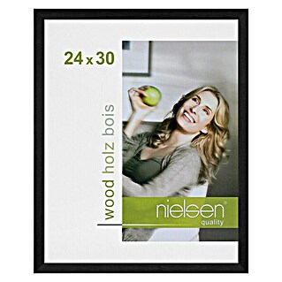 Nielsen Holzrahmen Zoom (24 x 30 cm, Schwarz)