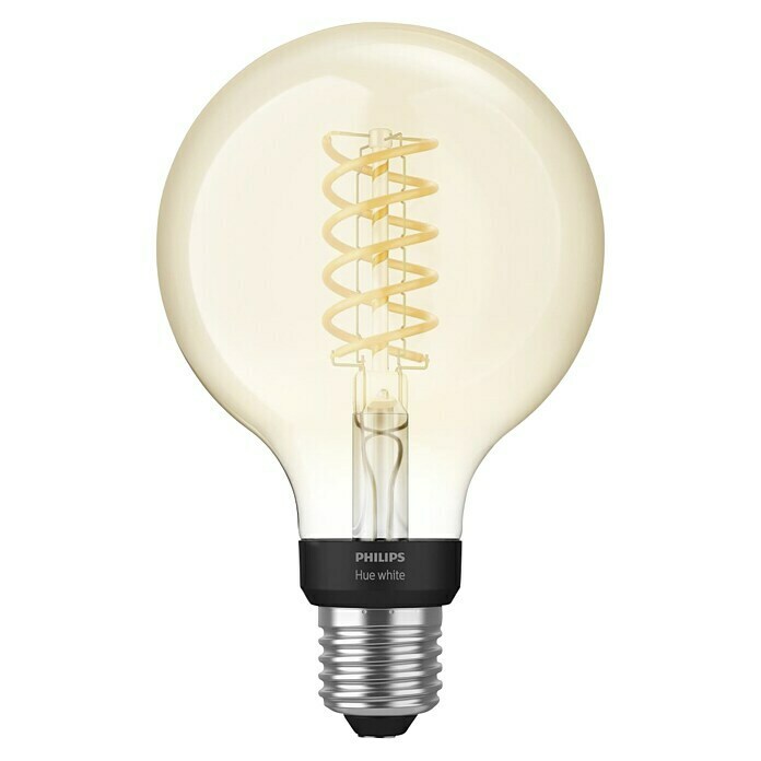 Philips Hue LED svjetiljka (E27, 7 W, Topla bijela, Može se prigušiti, Okrugli)