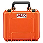 Wasserdichter Koffer MAX235 (L x B x H: 258 x 243 x 168 mm, Kunststoff, Mit Würfelschaumstoffeinlage, Orange) | BAUHAUS