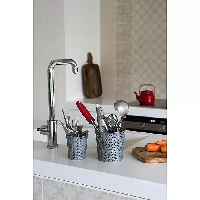 Curver Allzweck-Korb My Style - Ø x H: 10,6 x 11,2 cm, Grau - Stimmungsaufnahme