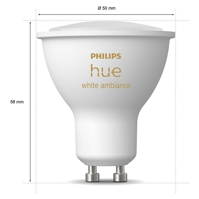 Philips Hue Kit Ampoule LED White Ambiance