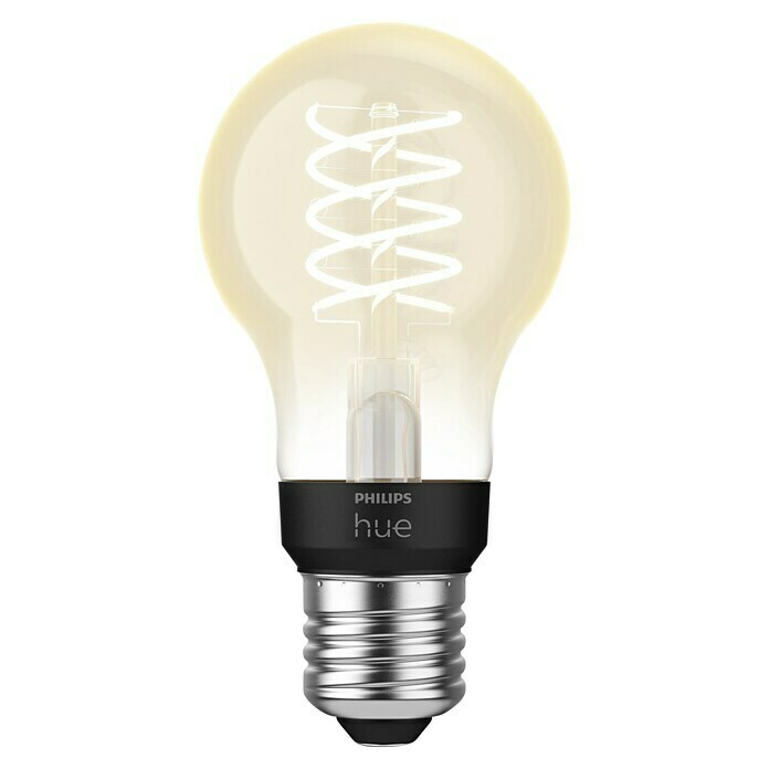 Philips Hue Ledlamp White Filament (E27, 7 W, Warm wit, Dimbaar, Peervorm)