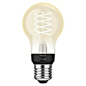 Philips Hue Ledlamp White Filament (E27, 7 W, Warm wit, Dimbaar, Peervorm)