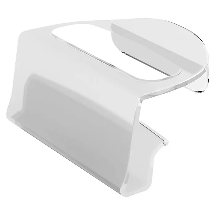 Regalux Clips - Passend für: Regalux Clear Boxen XXM - XXL, 4 Stk. - Aufnahmehalterung in Weiß für verschiedene Anwendungen, kompakt und funktional.\n