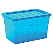 Keter Omnibox Zaboj za shranjevanje M  (Do x Š x V: 47 x 27,5 x 30 cm, Modre barve) | 1401 - Boxen Körbe Wannen Kunststoff | AAJA - Boxen_Körbe_Wannen | AAJ - Aufbewahrung | AA - Eisenwaren | A - Eisenwaren | BAUHAUS