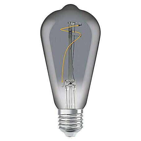Osram LED-Lampe Vintage Edition 1906 Birnenform E27 (E27, Nicht Dimmbar, 100 lm, 3,5 W, Grundfarbe: Grau)