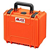 Wasserdichter Koffer MAX235 (L x B x H: 258 x 243 x 168 mm, Kunststoff, Mit Würfelschaumstoffeinlage, Orange) | BAUHAUS