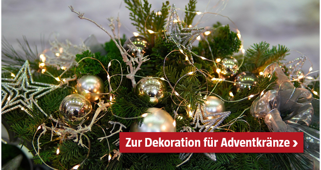 Adventkranzdekoration