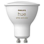 Philips Hue LED-Leuchtmittel White & Color Ambiance (GU10, 5,7 W, RGBW, Dimmbar, 1 Stk.)