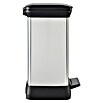 Keter Treteimer Deco Bin Metallics Duo (30 l, Metall, Schwarz/Silber) | BAUHAUS