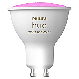 Philips Hue Smart-LED-Lampen Set White & Color Ambiance (GU10, Dimmbar, RGBW, 350 lm, 5,7 W, 1 Stk.)