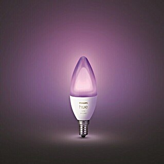 Philips Hue Smart-LED-Lampe White & Color Ambiance (E14, Dimmbar, RGBW, 470 lm, 5,3 W)