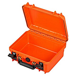 Wasserdichter Koffer MAX300 (L x B x H: 336 x 300 x 148 mm, Kunststoff, Ohne Schaumstoffeinlage, Orange)