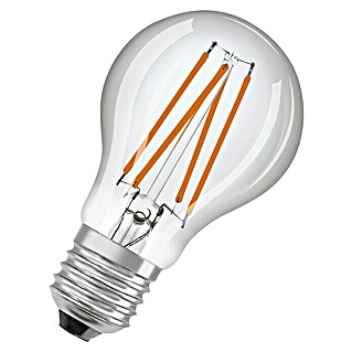 Osram LED-Lampe Osram LED-Lampe Glühlampenform E27 matt mit Tageslichtsensor (E27, Nicht Dimmbar, Warmweiß, 806 lm, 7,3 W)