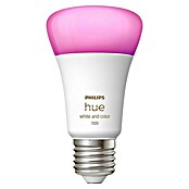 Philips Hue Set Smart LED-Lampe White & Color (E27, Dimmbar, RGBW, 1.100 lm, 9 W, 4 Stk.) | BAUHAUS