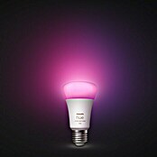 Philips Hue Set Smart LED-Lampe White & Color (E27, Dimmbar, RGBW, 1.100 lm, 9 W, 4 Stk.) | BAUHAUS