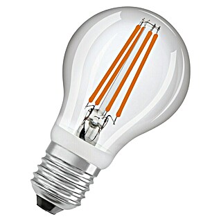 Osram LED svetlobni vir v obliki žarnice E27 - prozorna (E27, Ni mogoče zatemniti, Toplo bela, 806 lm, 7,3 W)