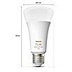 Philips Hue Set de bombillas LED inteligentes White & Color (E27, Intensidad regulable, Blanco cálido, 1.600 lm, 13,5 W, 1 ud.) | BAUHAUS