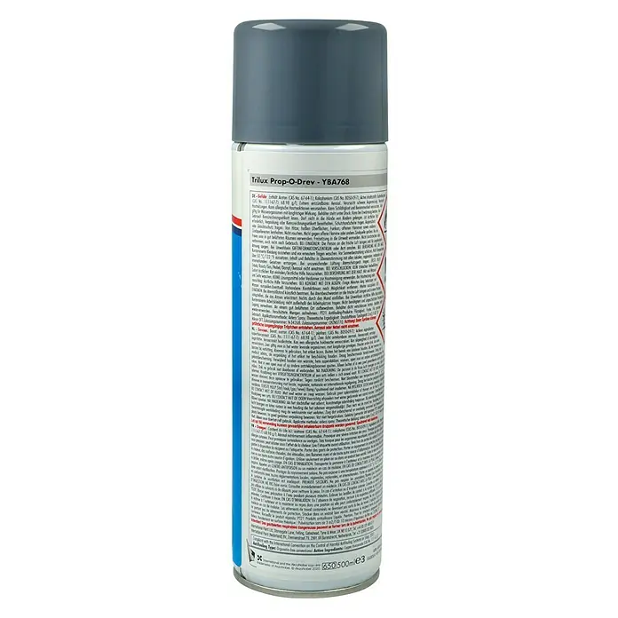 International Antifouling Trilux Prop-O-Drev - Grau, Matt, 500 ml - Dose Trilux Prop-O-Drev Antifouling-Spray YBA768. Ideal, um das Wachstum von Meeresorganismen zu verhindern, schützt Bootsrümpfe zuverlässig.