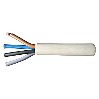 Kabel za vlažne prostorije po dužnom metru (NYM-O, Broj parica: 4, 16 mm², Sive boje)