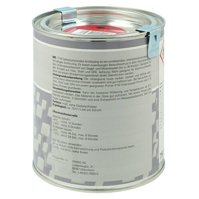 F18 Antifouling SP (Rot, 750 ml)