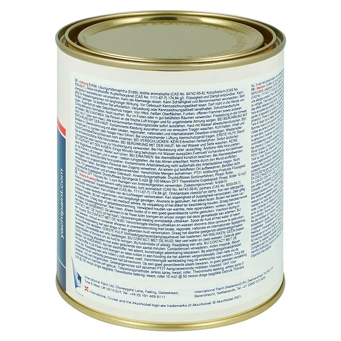International Selbstpolierendes Antifouling Cruiser 200 - 750 ml, Navy - Dose International Yachtpaint Antifouling-Farbe, ideal für Bootsbesitzer. Schützt zuverlässig vor Bewuchs und verlängert die Lebensdauer.