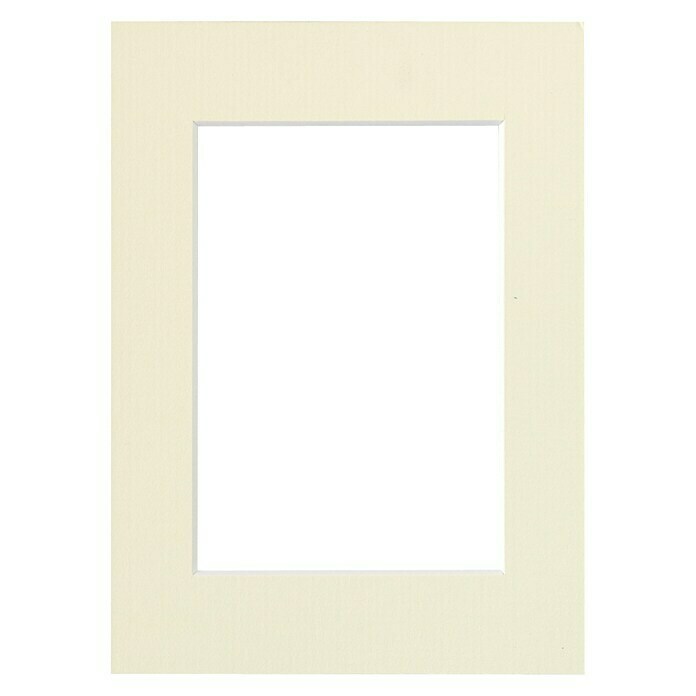 Nielsen Passepartout White Core (Bisquit, L x B: 13 x 18 cm, Bildformat: 9 x 13 cm)
