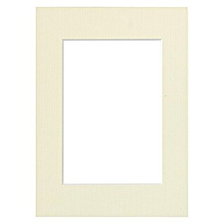Nielsen Passepartout White Core (Bisquit, Bildformat: 9 x 13 cm, L x B: 13 x 18 cm)