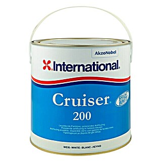 International Selbstpolierendes Antifouling Cruiser 200 (Weiß, 2,5 l)