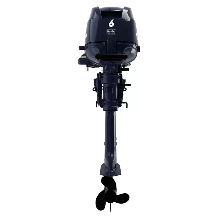 Tohatsu Außenbordmotor MFS 6 DDL - 4,4 kW, Pinnensteuerung, Langschaft, Seilzug
