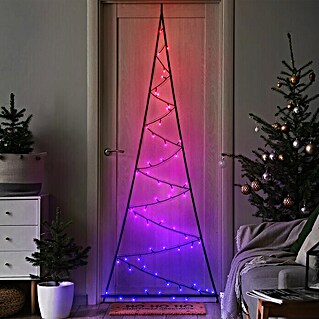 Twinkly LED-Türbaum Light Tree (Außen, 2 m, 50-flammig, RGBW, Netzbetrieben)