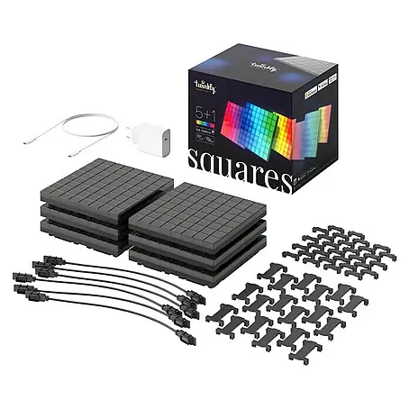 Twinkly  LED-Panel-Set Squares RGB Starterset