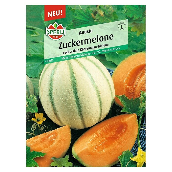 Sperli Obstsamen Zuckermelone (Cucumis melo 'Anasta', Erntezeit: August) | BAUHAUS