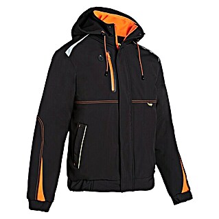 Radna jakna Morane (XL, Crno-narančasta)