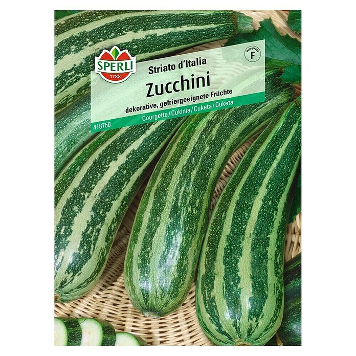 Sperli Gemüsesamen Zucchini (Cucurbita pepo 'Striato d'Italia') | BAUHAUS