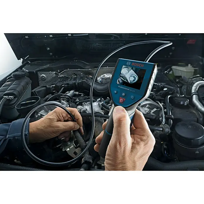 Accessoire Caméra Inspection Espaces étroits Tête De Caméra Bosch Professional 8,5 Mm - 1,2 M - Pour Inspection GIC 120/120C - LED Tête Caméra Bosch 8.5mm