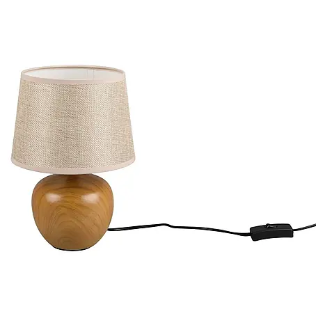 Trio Lighting  Lámpara de sobremesa redonda Luxor