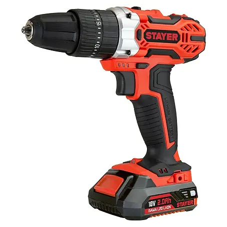 Stayer  Taladro atornillador percutor de batería PB L20 1822 PK