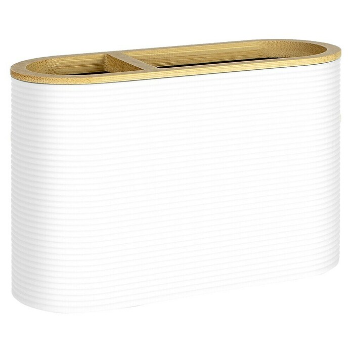 Portacepillos Laos (L x An x Al: 55 x 14 x 9 cm, Plástico, Blanco) | BAUHAUS