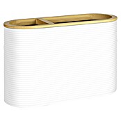 Portacepillos Laos (L x An x Al: 55 x 14 x 9 cm, Plástico, Blanco) | BAUHAUS