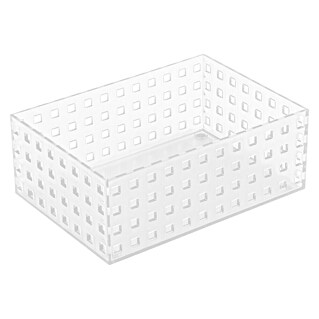 Organizador Remontable (L x An x Al: 16 x 11 x 6,5 cm, Número de compartimentos: 1 ud., Translúcido)